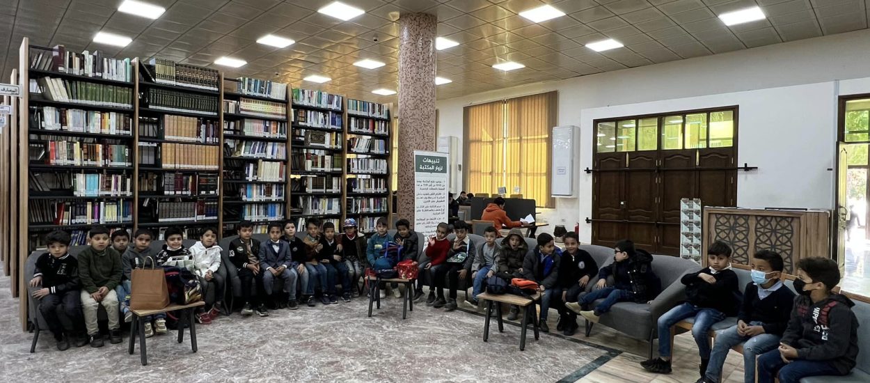 جولة داخل مركز الشيخ علي الغرياني للكتاب