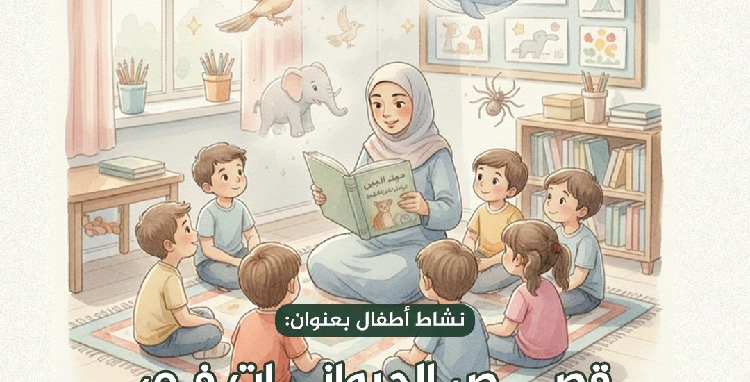 نشاط الأطفال بعنوان: قصص الحيوانات في القرآن الكريم